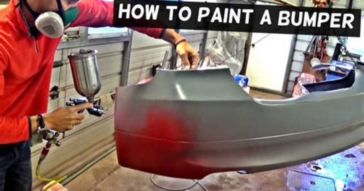 Can You Repaint Plastic Bumper