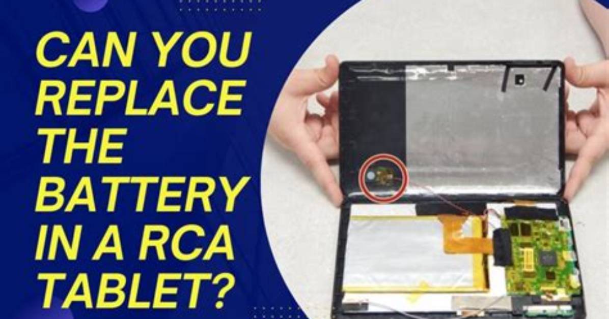 Can You Replace Tablet Battery?