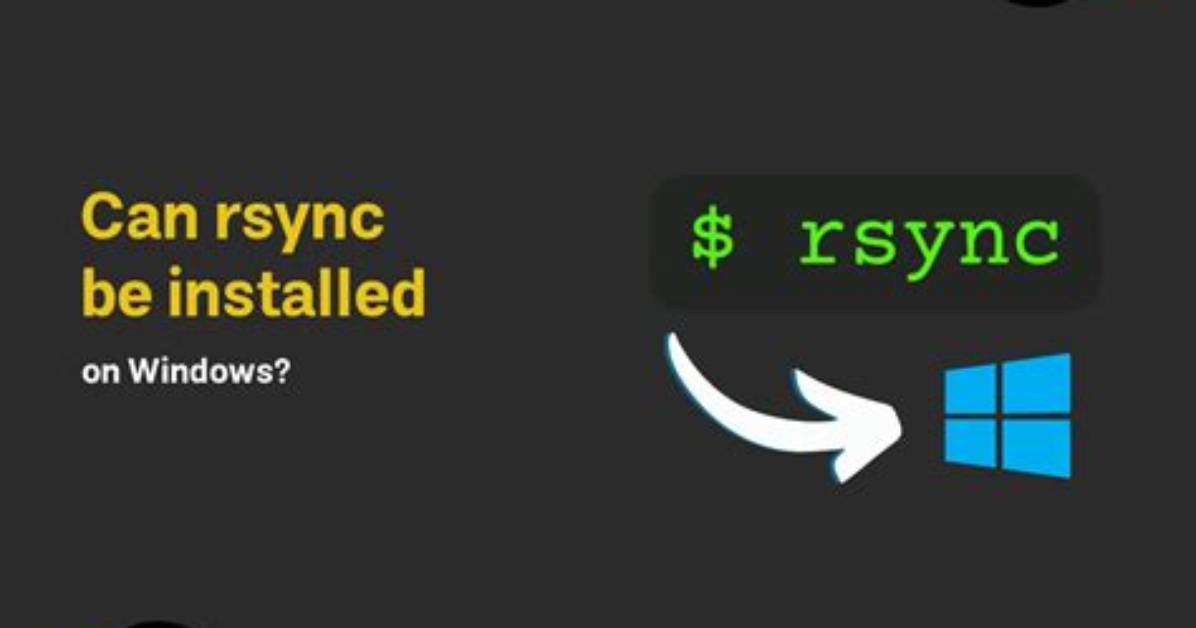 Can You Rsync from Linux to Windows?