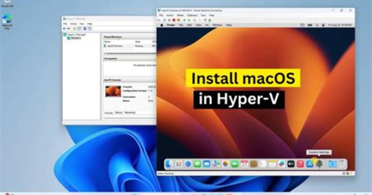 Can You Run Mac Os on Hyper v?