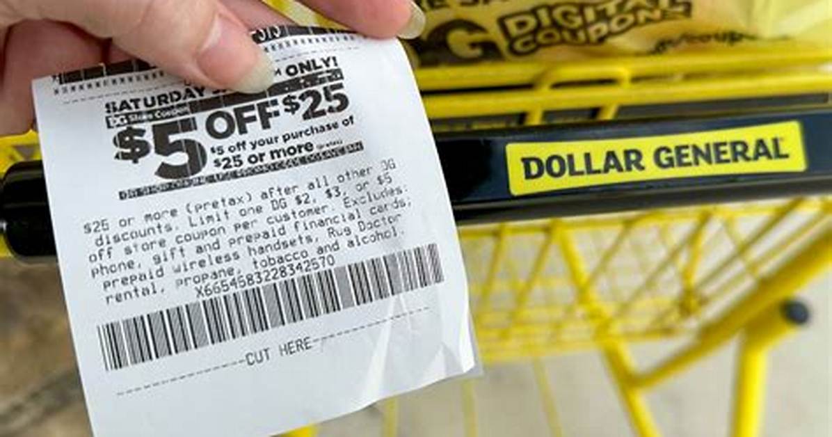 Can You Stack Dollar General Coupons?