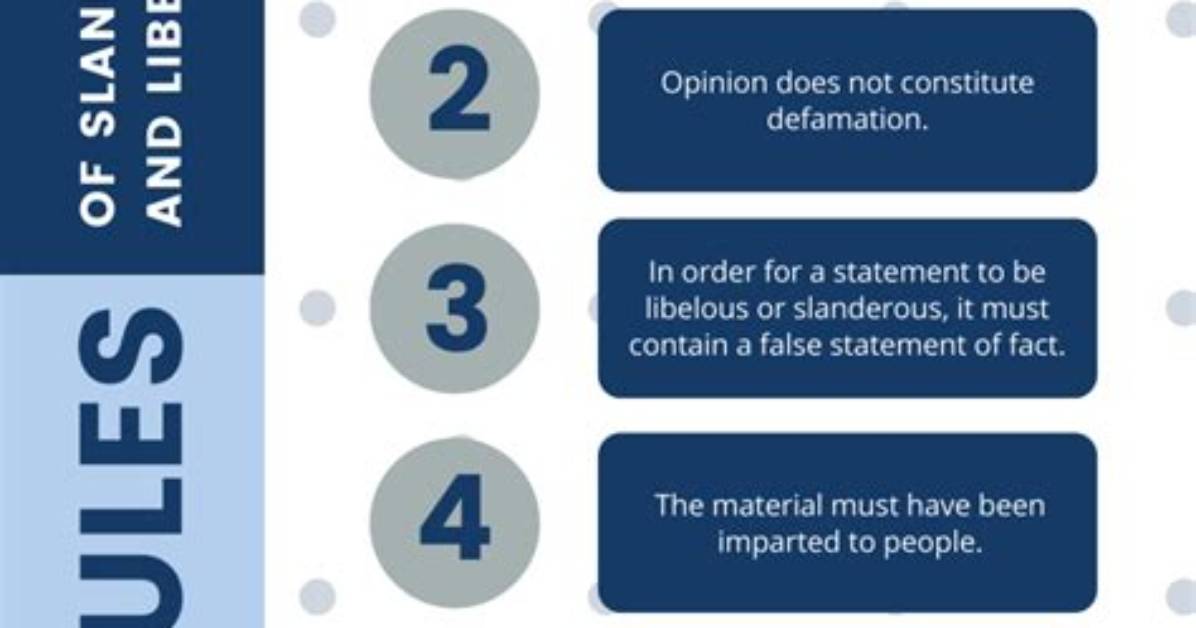 Can You Sue for Libel?