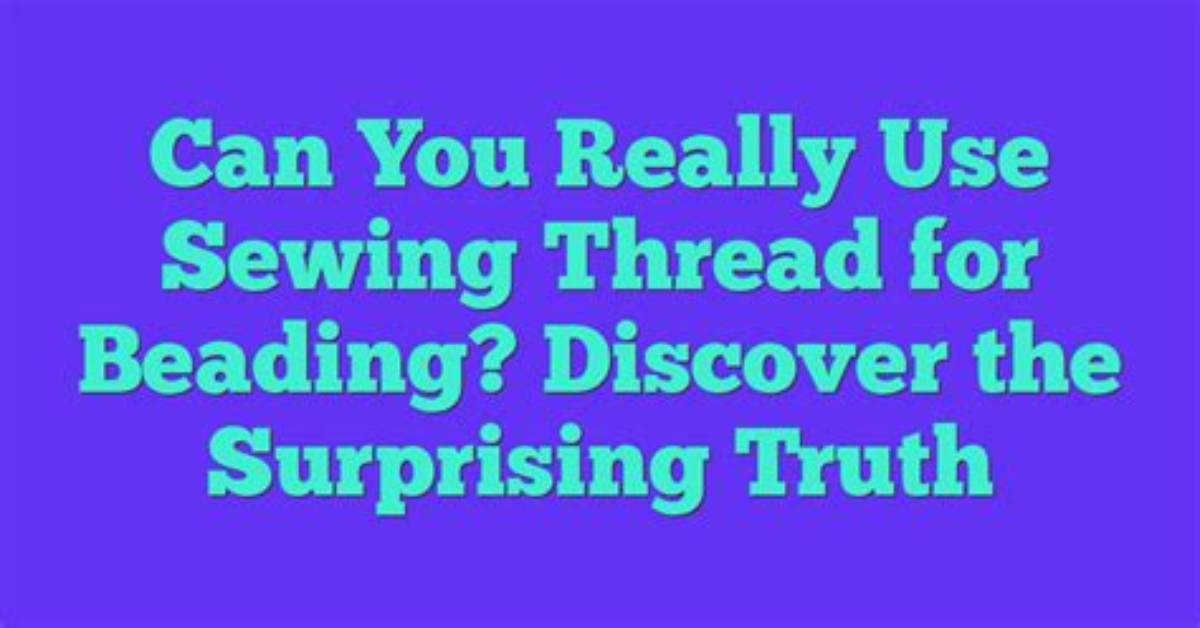 Can You Thread Yourself