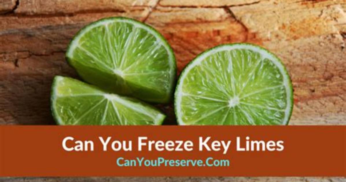Can You Use Key Limes in Place of Regular Limes?