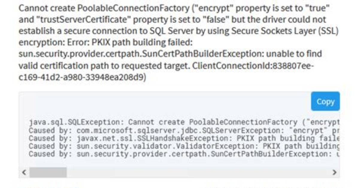Cannot Create Poolableconnectionfactory