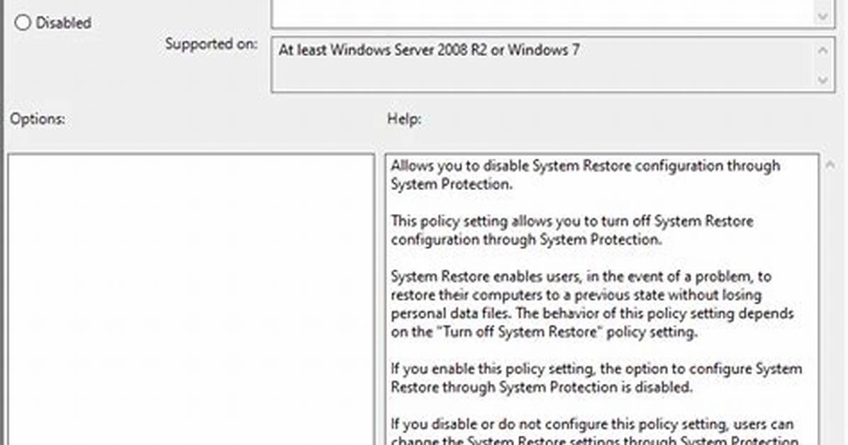 Cannot Create Restore Point on Windows 7 64-Bit: "The Specified Object Was Not Found. (0X80042308)"