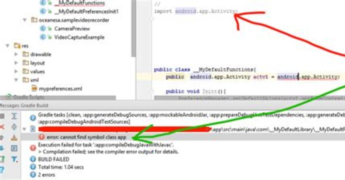Cannot Find Symbol Class Ioexception [Duplicate]