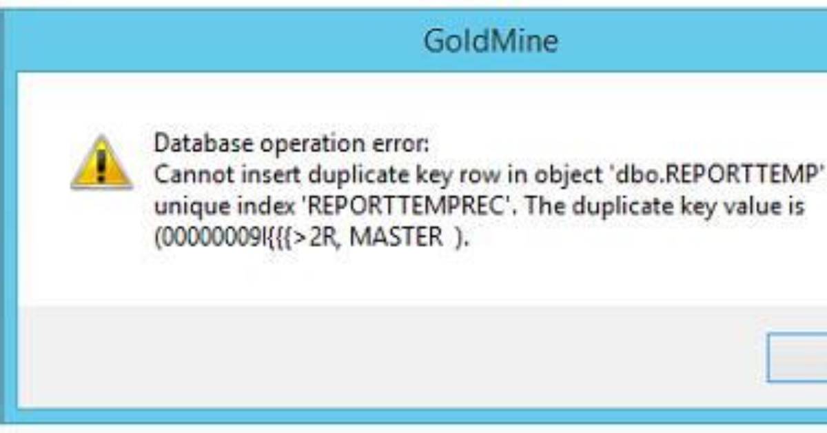 Cannot Insert Duplicate Key Row in Object with Unique Index