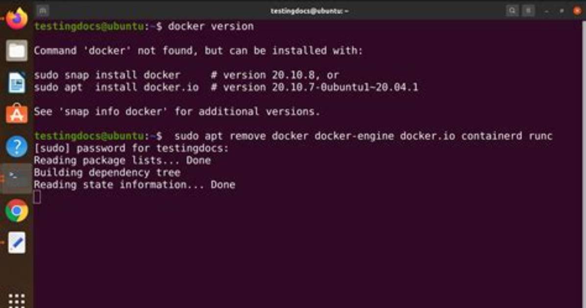 Cannot Install Packages Inside Docker Ubuntu Image