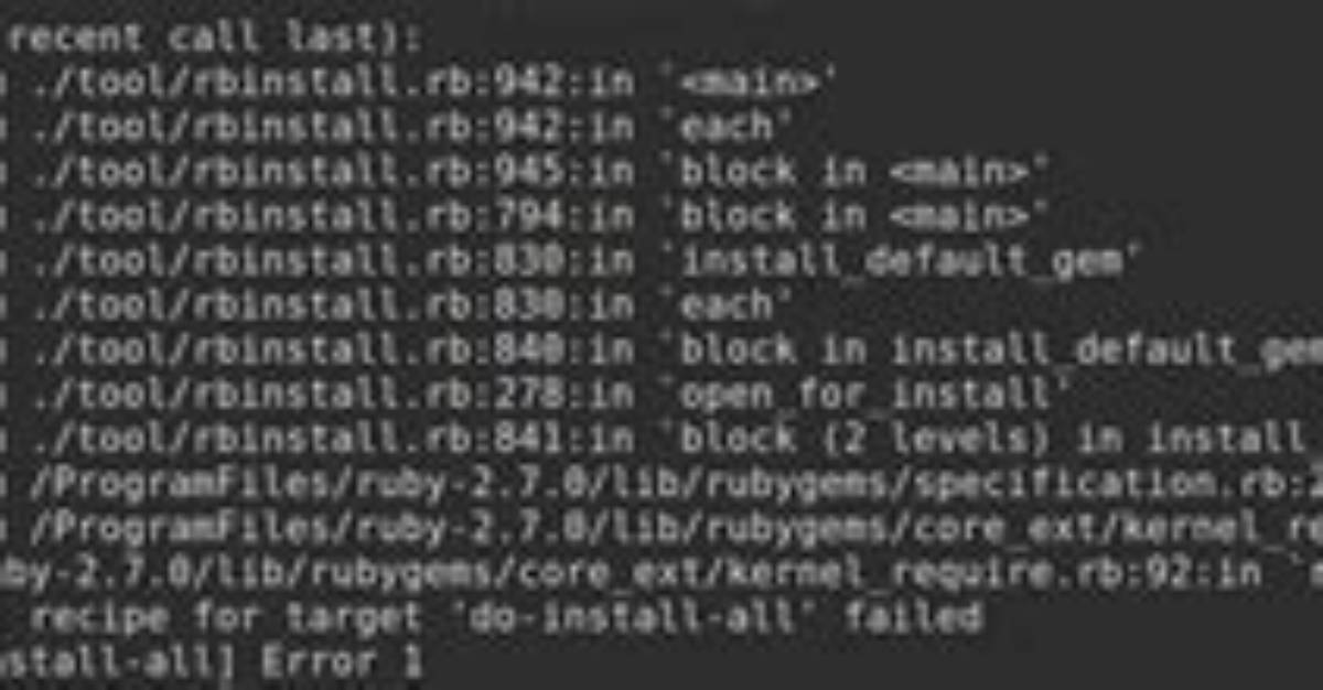 Cannot Load Such File -- Openssl (Loaderror)