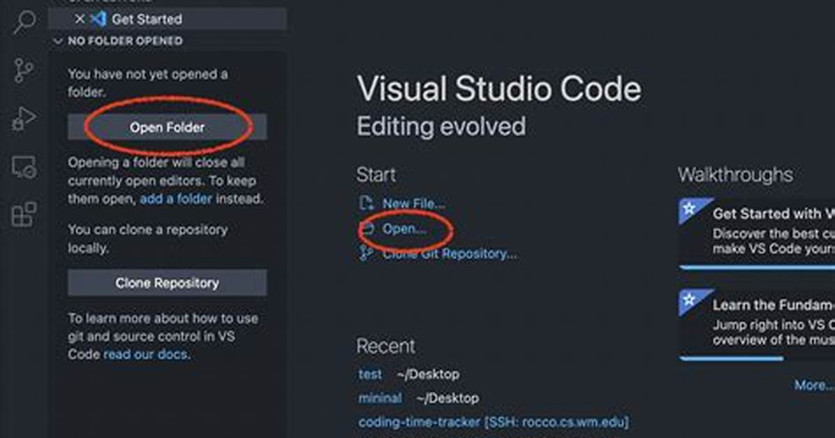 Cannot Open Visual Studio Code