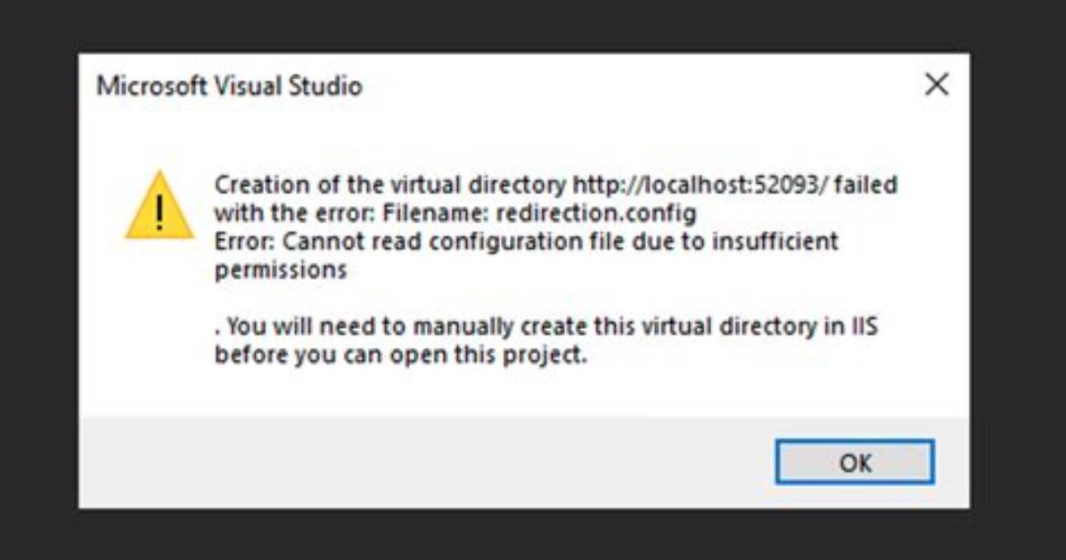 Cannot Read Configuration File Due to Insufficient Permissions