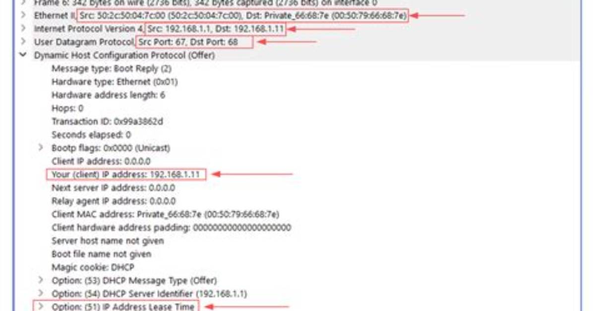 Cannot Receive Dhcp Offer on Ethernet