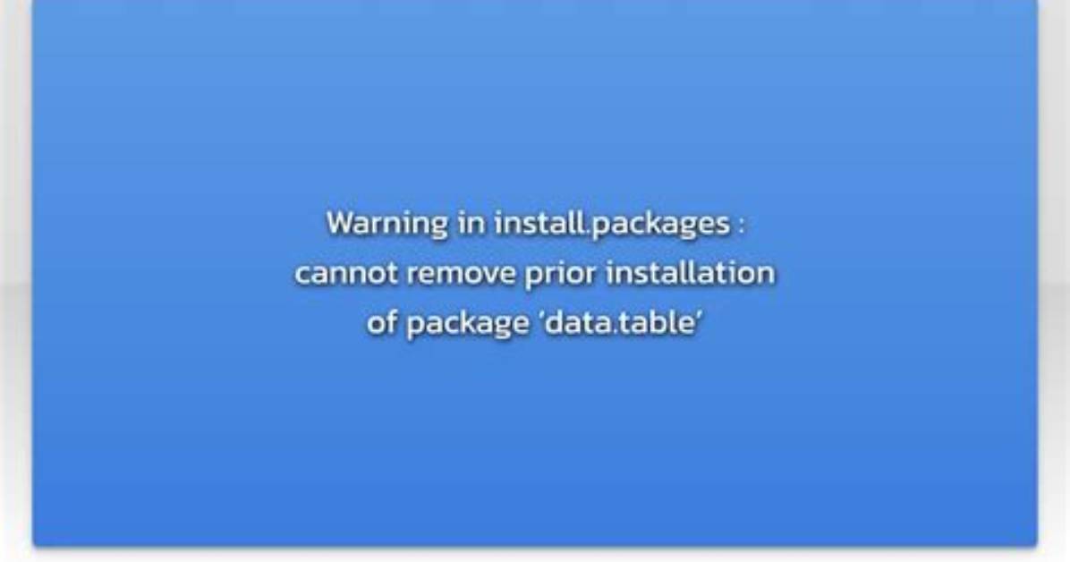 Cannot Remove Package Inted