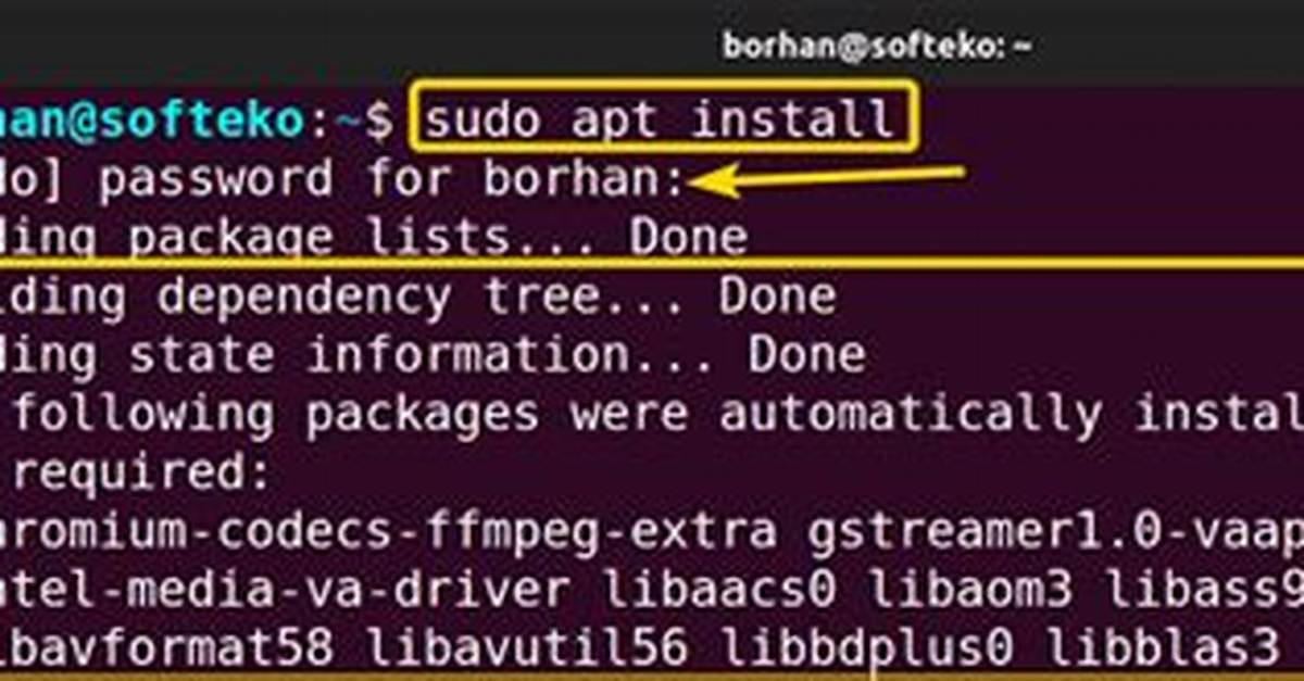 Cannot Use `Sudo Apt Install` Any Packages - Sudo Apt --Fix Broken Install Error