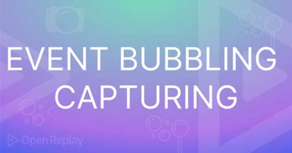 Capturing All the Click Event