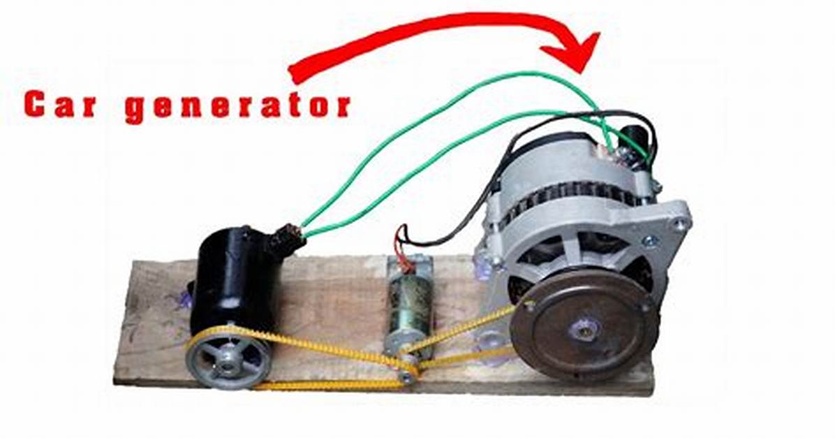 Car Battery Generator