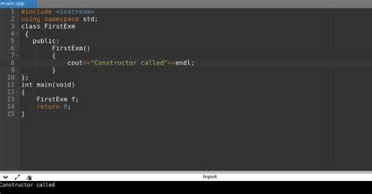 Car Class / Constructor C++