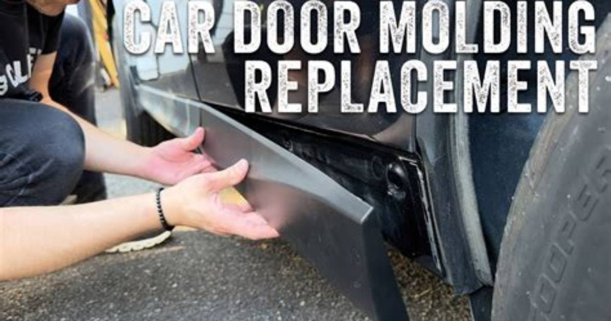 Car Door Molding Repair