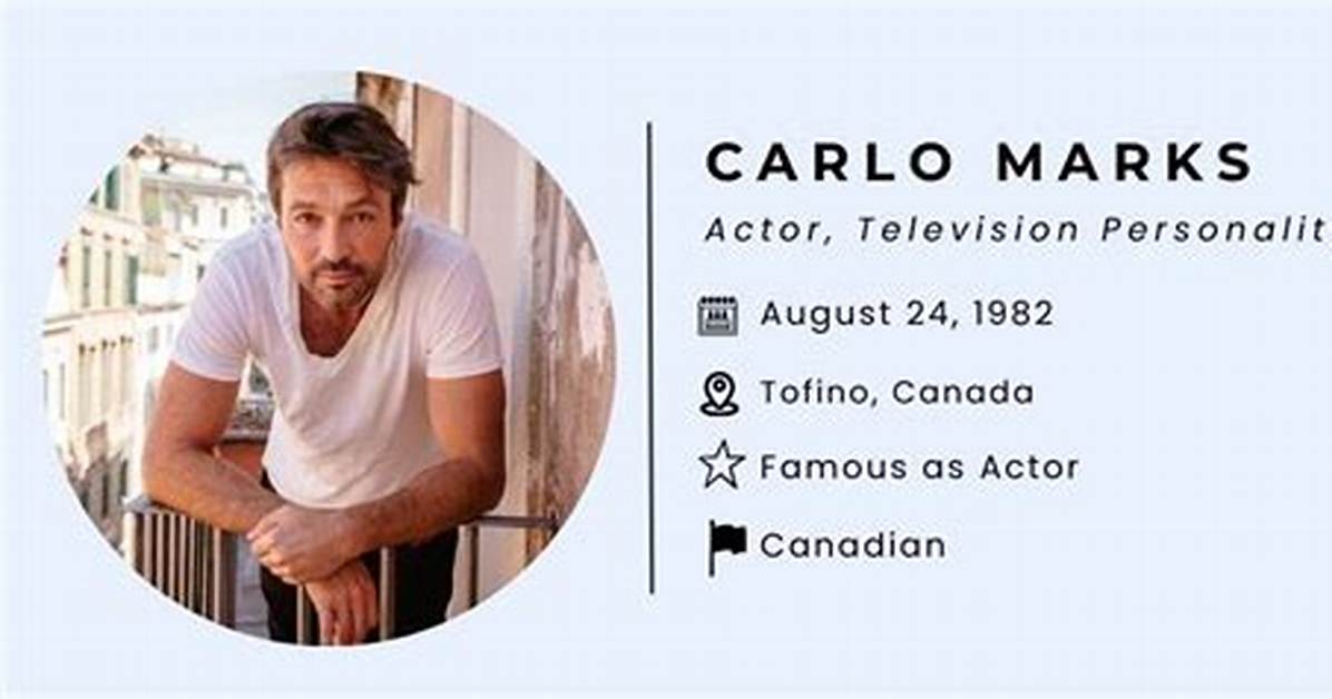 Carlo Marks Net Worth