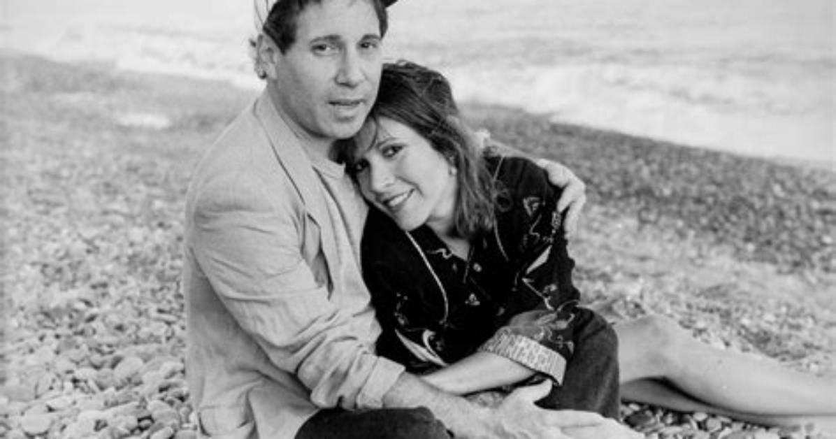 Carrie Fisher and Paul Simon