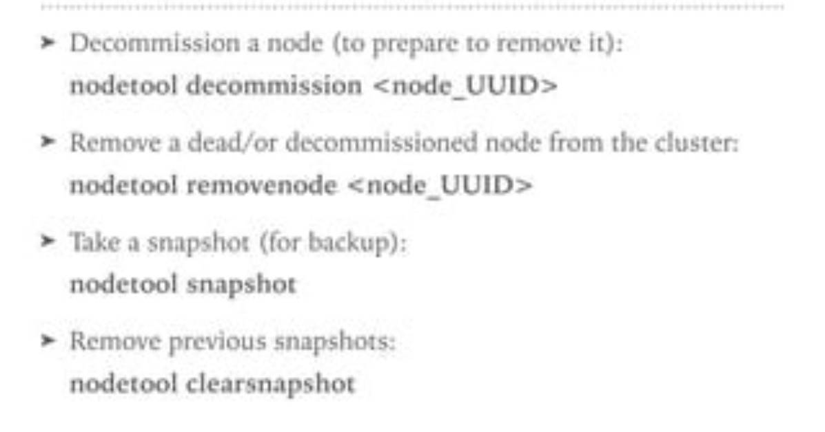 Cassandra Nodetool Decommission