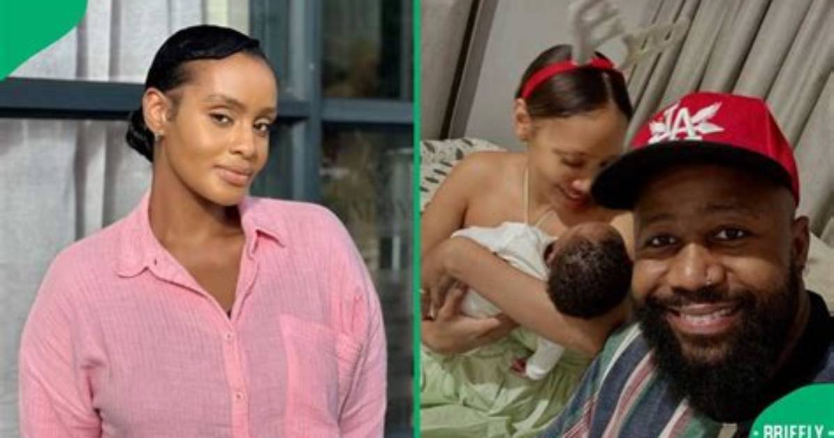 Cassper Nyovest’s Baby Mama Thobeka Majozi Trains with Son Khotso in Cute Video, Fans Impressed