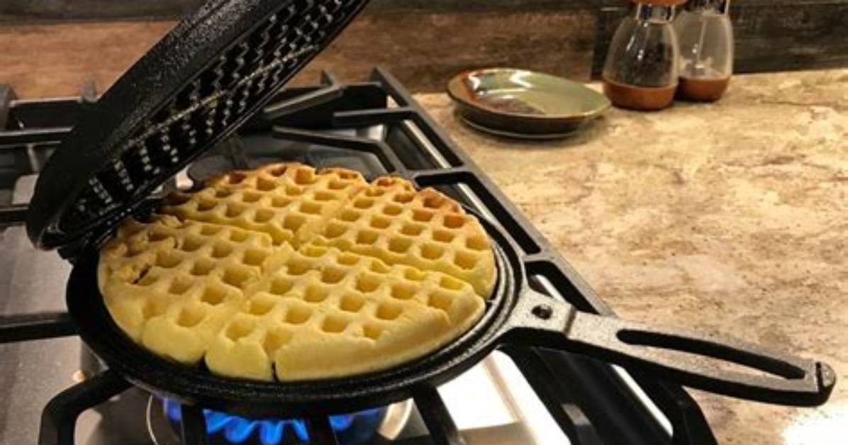 Cast Iron Waffle Maker