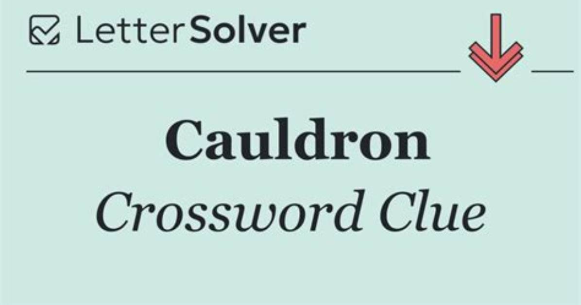 Cauldron Concoction Crossword Clue Eugene Sheffer