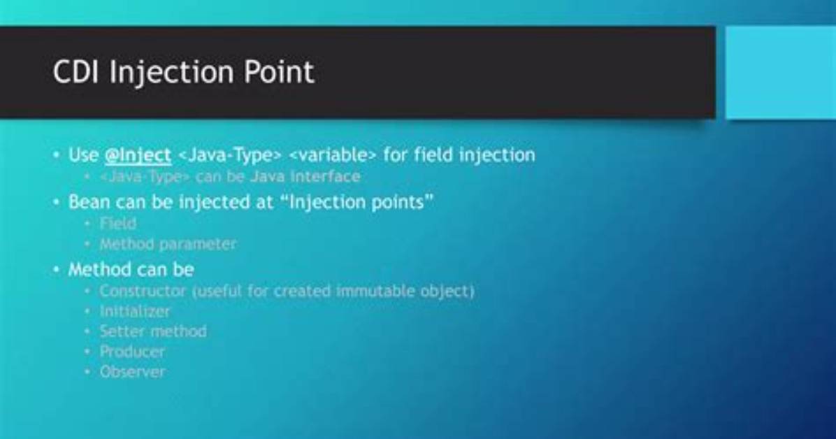 Cdi Object Not Proxyable with Injected Constructor
