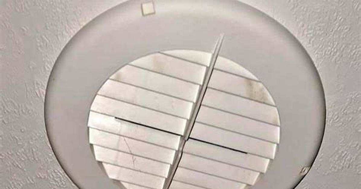 Ceiling Vent Removal - How to Discuss