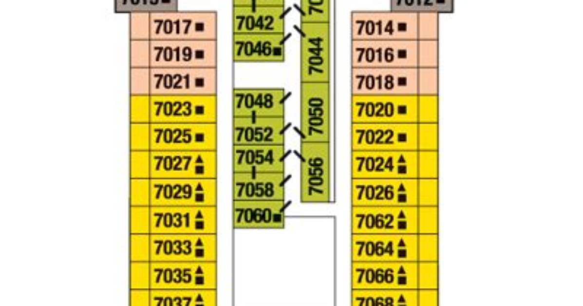Celebrity Infinity: Deck Plan & Amenities