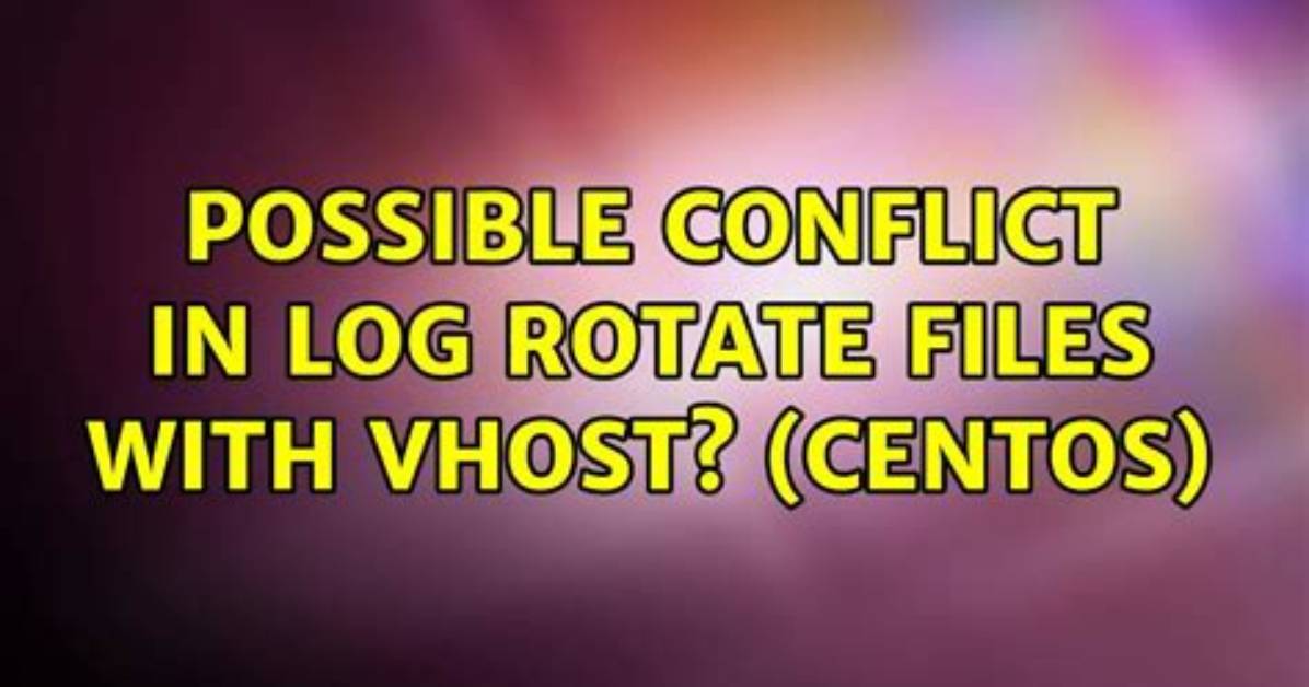 Centos/Linux Setting Logrotate to Maximum File Size for All Logs