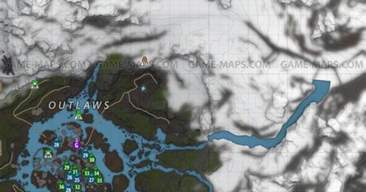 Central East Magalan Map for Elex Ii (6/9)