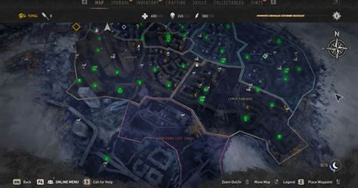 Central Loop, Dying Light 2 Map