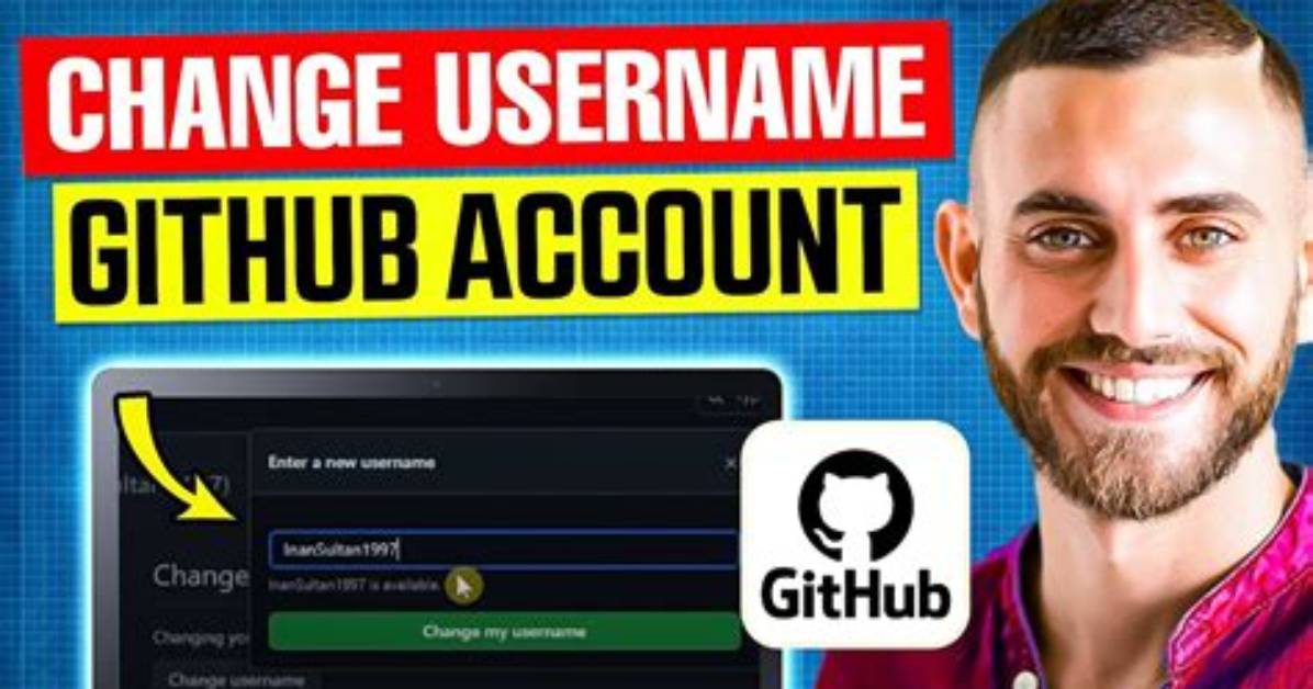 Change Github Account Username