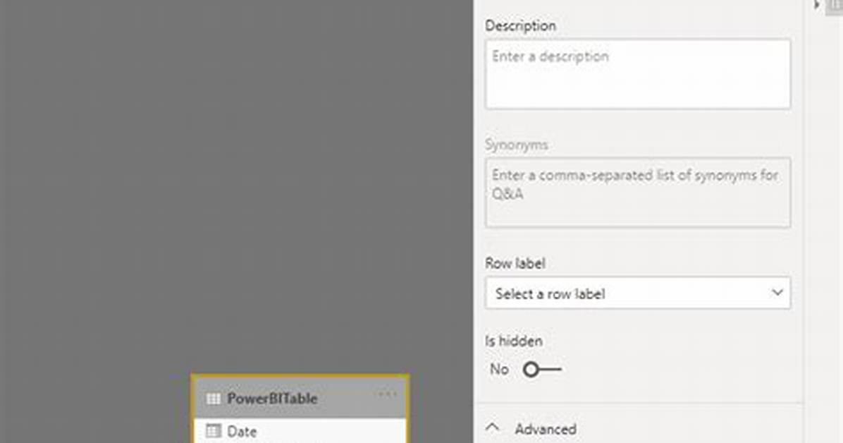 Changing a Single Table from Directquery to Import