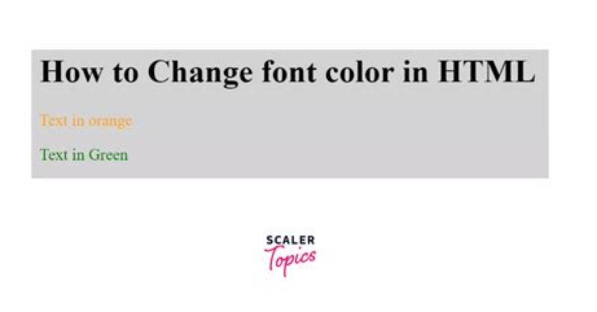 Changing Dropdown Text Color Html