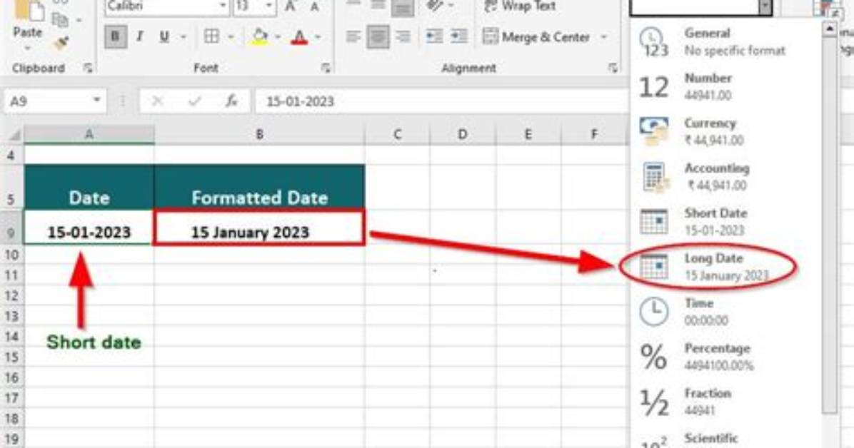 Changing the Date Format for Grouped Dates in a Pivot Table