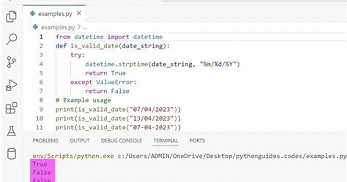 Check If a String Is a Date Value