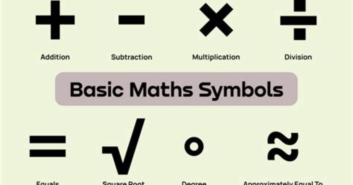 Check Mark Symbol in Math