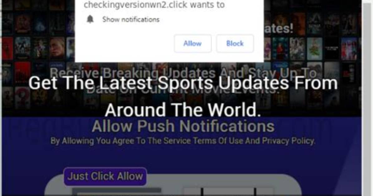 Checkingversionwn2. Click Ads Removal Guide — How to Fix It?