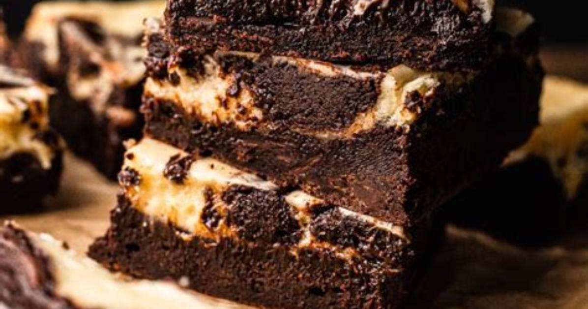 Cheesecake-Marbled Brownies