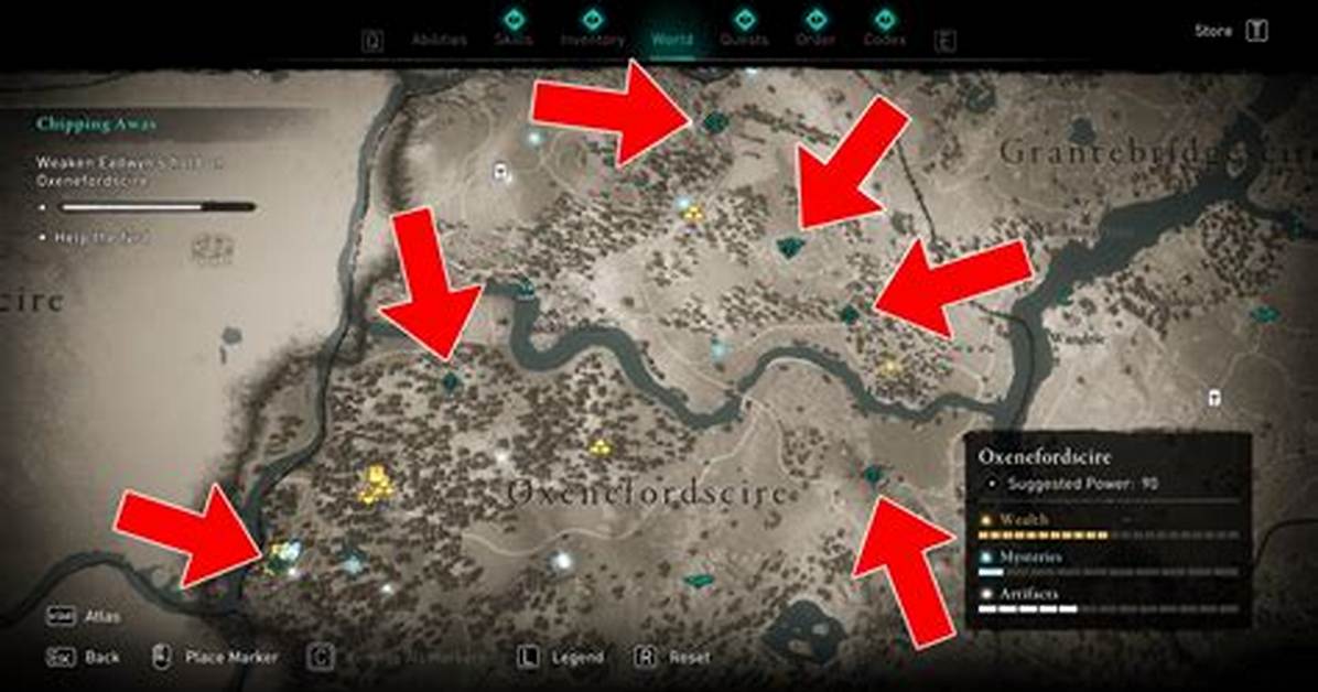 Chipping Away, Assassin's Creed Valhalla Quest