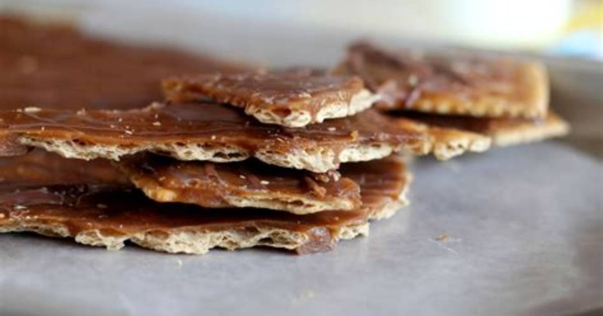 Chocolate Caramel Crackers