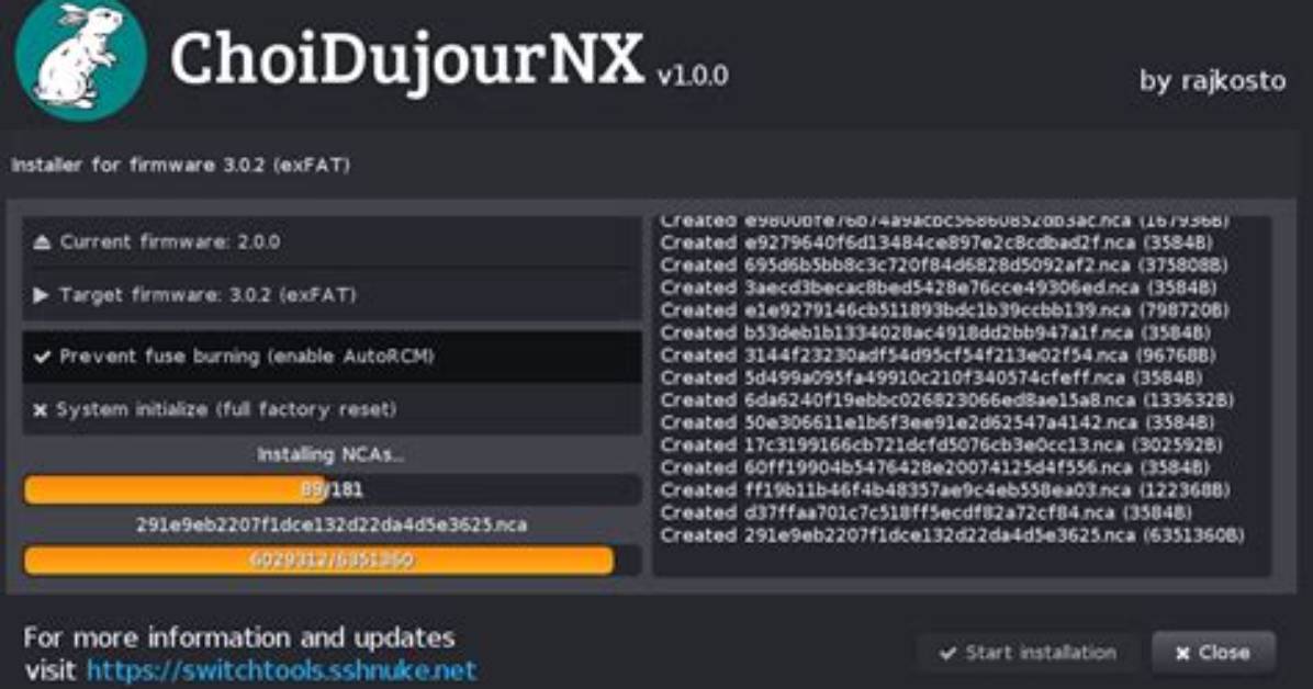 Choidujournx Switch - Gamebrew