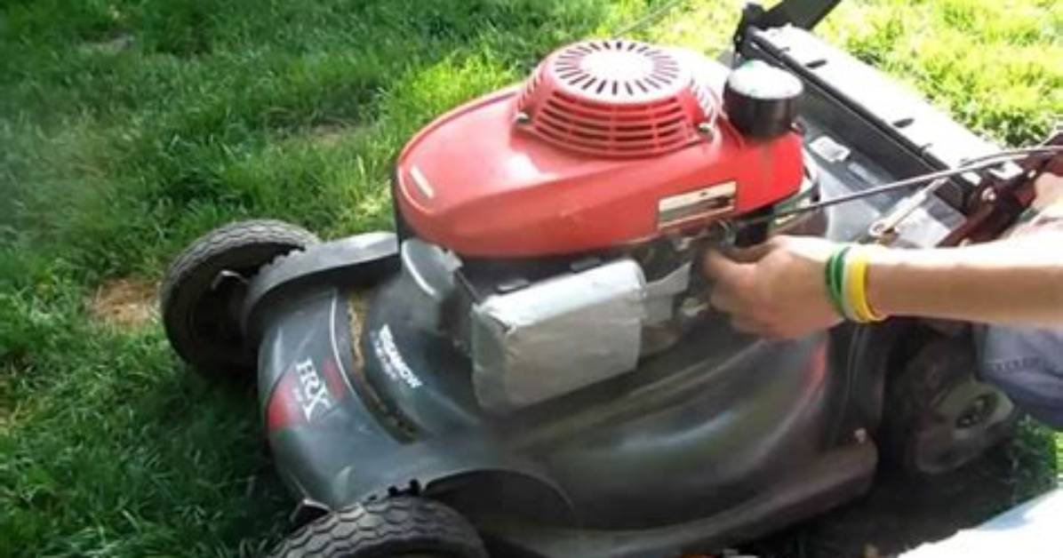 Choke Lawn Mower