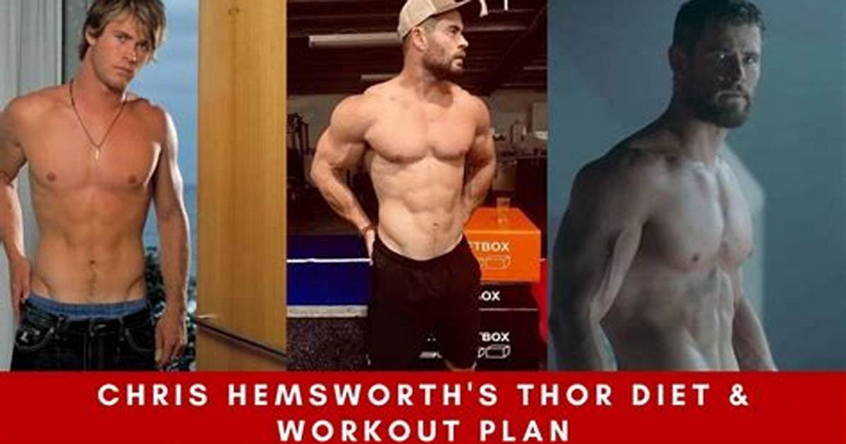 Chris Hemsworth Workout Routine & Diet for a God-Like Thor Body