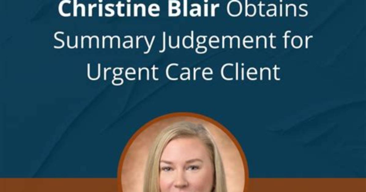Christine Blair’s Judgement Is Clouded, at Risk of Losing Da Gig?