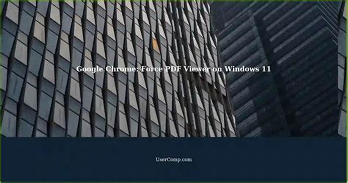 Chrome: How to Open with System Viewer by Default?